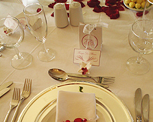 Winietki na stół weselny